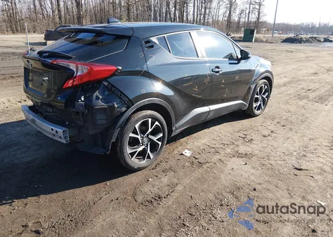 2019 Toyota C-Hr Xle z USA, uszkodzony, nr VIN NMTKHMBX1KR087635